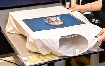 چاپ سابلیمیشن روی تی‌شرت در Tipso
